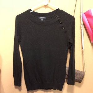 Black Banana Republic 3/4 Sleeve Sweater